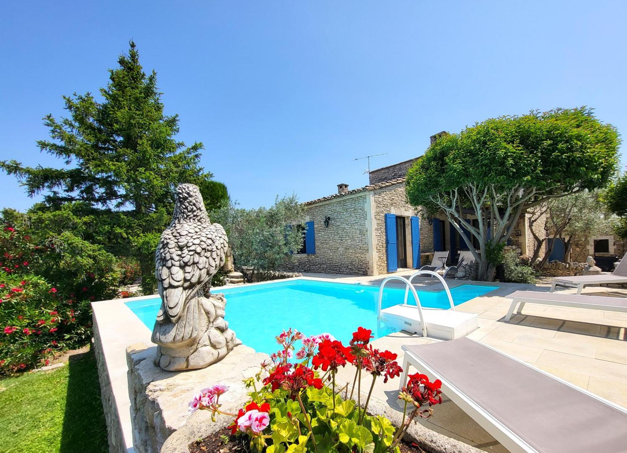 "La Massette Du Cheval Blanc" Villa De Caractere En Pierre リル・シュル・ラ・ソルギュ エクステリア 写真