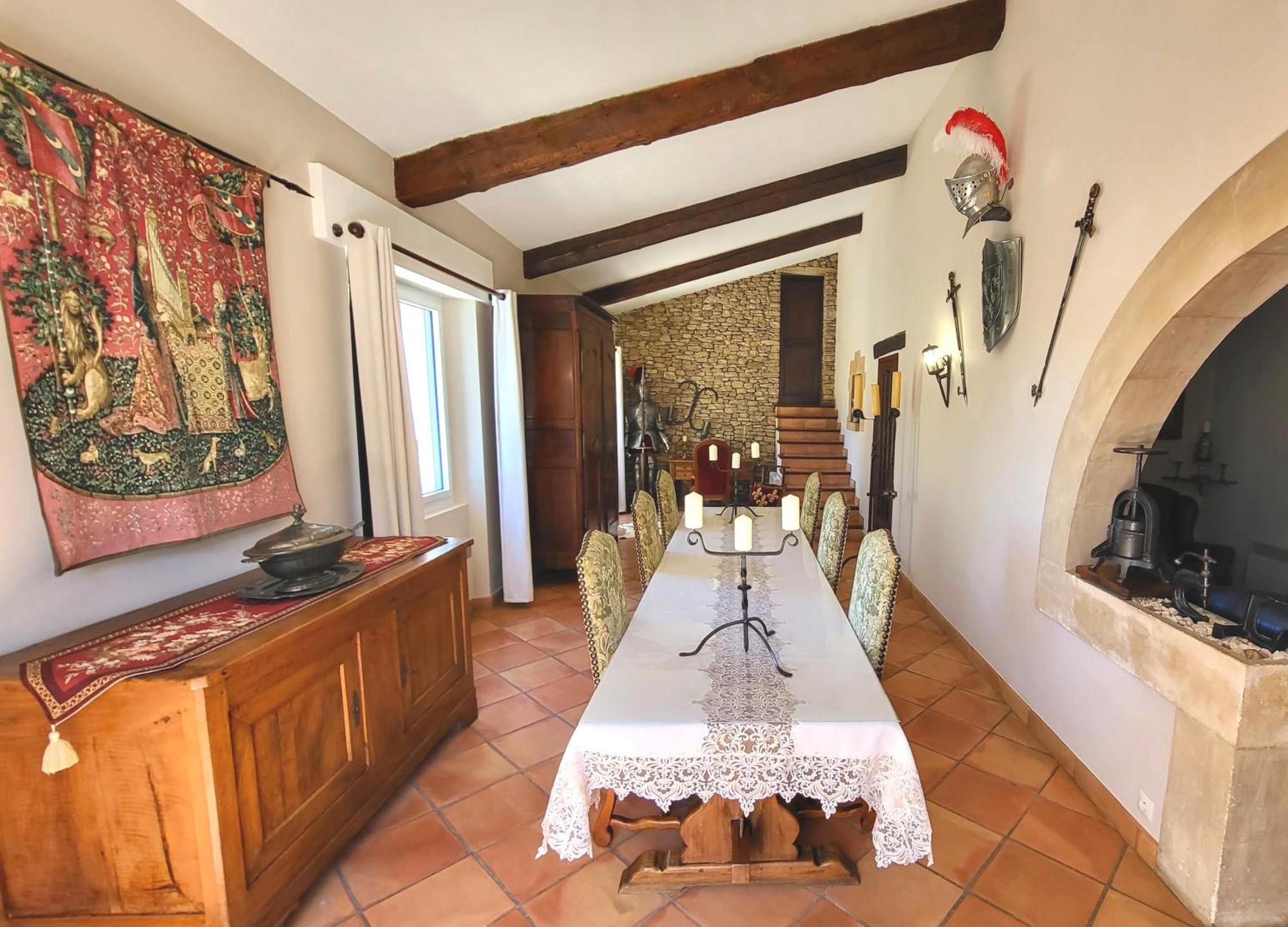"La Massette Du Cheval Blanc" Villa De Caractere En Pierre リル・シュル・ラ・ソルギュ エクステリア 写真